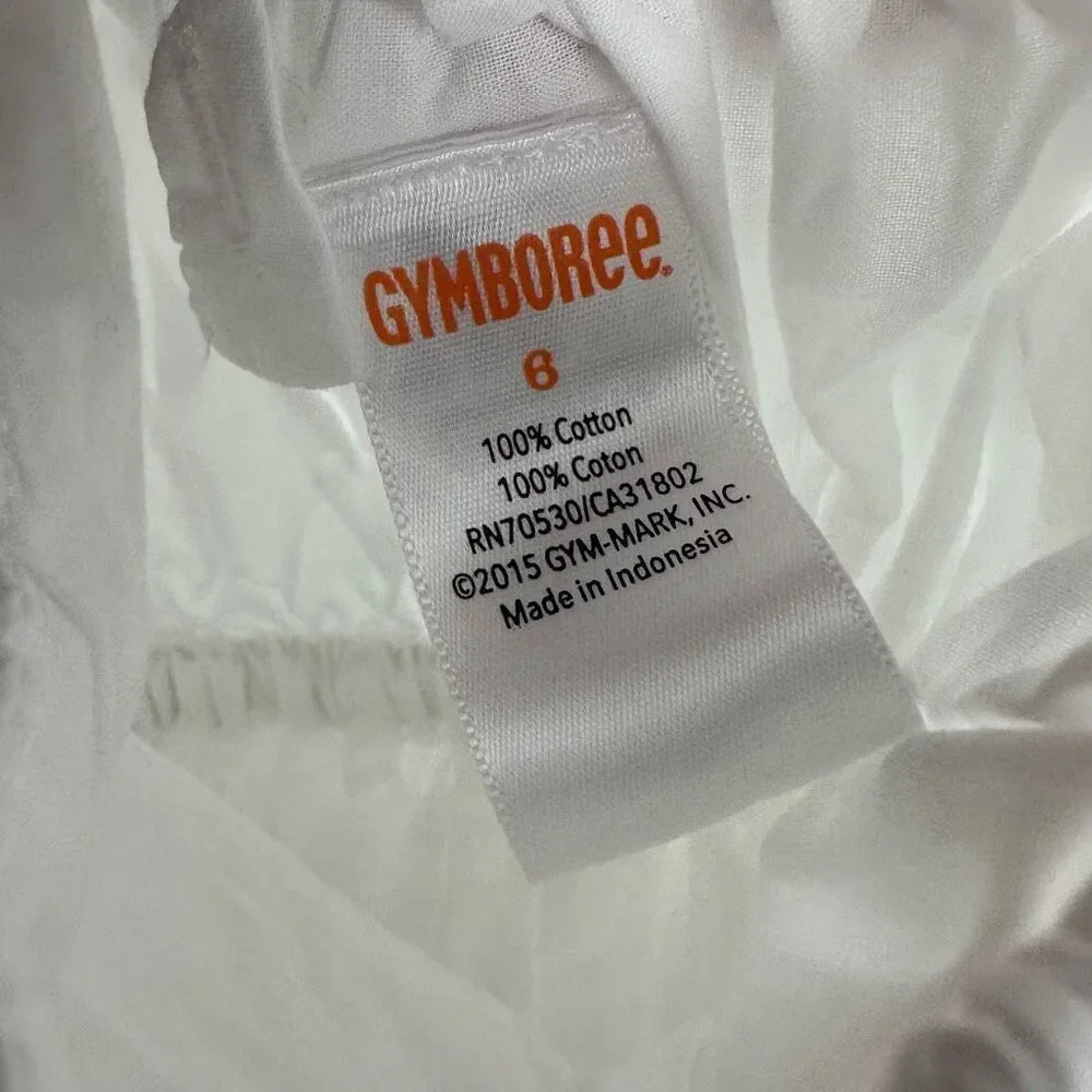 Gymboree white metallic